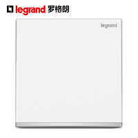 TCL-legrand TCL-罗格朗 罗格朗逸景系列开关插座面玉兰白色大板开关五孔插座二三插套餐 单开双控