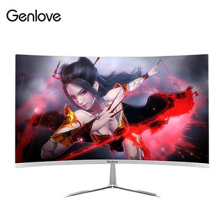 GenLove G24S05 23.8英寸曲面显示屏（1920×1080、75Hz）