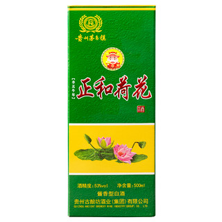 正和 荷花 辛丑牛年 53%vol 酱香型白酒 500ml*6瓶 整箱装