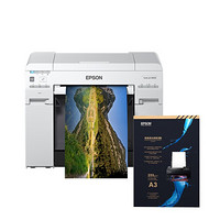 爱普生（EPSON）SureLab D880 喷墨打印机 干式影像输出 照片打印机+高光相纸 255克 50张/包