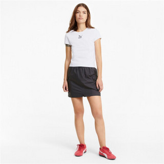 彪马 PUMA 女子 生活系列 Classics Fitted Tee 短袖T恤 532562 02白 亚洲码 XL 170/92A