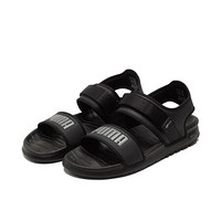 PUMA 彪马 男女同款 基础系列 Softride Sandal 拖凉鞋 375104 01黑色-石灰色 38 UK5