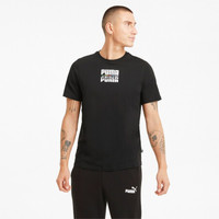 彪马 PUMA 男子 基础系列 PUMA Core International Tee 短袖T恤 855977 01黑色 亚洲码 XL 185/104A
