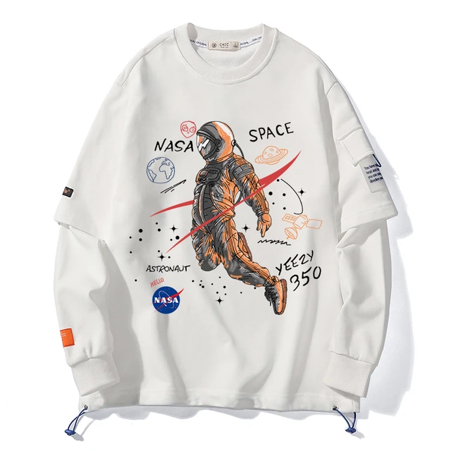 派登奴 X NASA 男女款圆领卫衣 1902 太空人飞天款