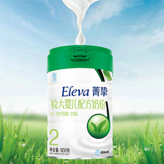 Eleva 菁挚 有机系列 较大婴儿奶粉 国行版 2段 900g*6罐