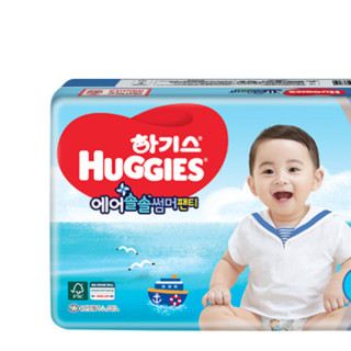 HUGGIES 好奇 透气舒爽系列 拉拉裤 M56片 男宝宝