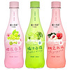 Yumpop 优之良饮 气泡水组合装 3口味 380ml*6瓶（白桃+樱花+蜜橘）