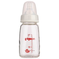Pigeon 贝亲 婴儿玻璃奶瓶 120ml