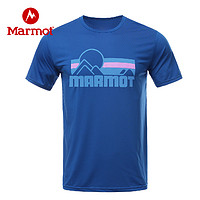 黑卡会员：Marmot 土拨鼠 H44209 男士速干T恤