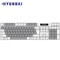 HYUNDAI 现代数码 NK3000C 104键 无线薄膜键盘 充电款
