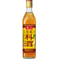 luhua 鲁花 调味品 葱姜料酒500ml 精选葱姜料 陈年黄酒