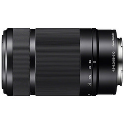 SONY 索尼 SEL55210 E 55-210mm F4.5 OSS 远摄变焦镜头 索尼E卡口 49mm 黑色