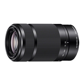 SONY 索尼 SEL55210 E 55-210mm F4.5 OSS 远摄变焦镜头 索尼E卡口 49mm 黑色