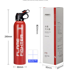 FlameFighter 火焰战士 车载水基灭火器 600ml