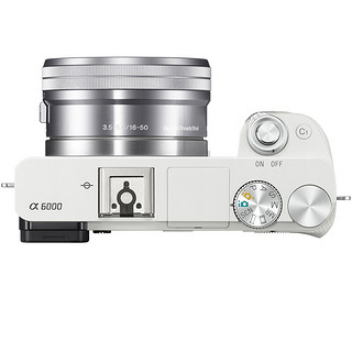 SONY 索尼 Alpha 6000L APS-C画幅 微单相机 白色 E PZ 16-50mm F3.5 OSS 变焦镜头 单头套机