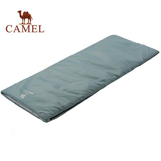 CAMEL 骆驼 羽绒棉睡袋冬季加厚大人防寒保暖便携式旅行床单酒店隔脏睡袋 A8W03001 天蓝