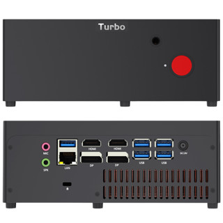 零刻 Turbo 7 台式机 黑色(酷睿i7-8709G、锐龙RX Vega M GH 4GB、16GB、1TB HDD、风冷