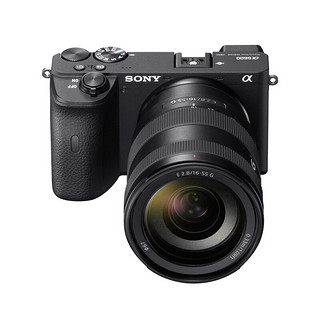 SONY 索尼 Alpha 6600 APS-C画幅 微单相机 黑色 16-55mm F2.8 G 变焦镜头 单头套机