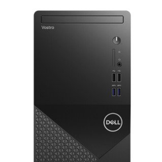 DELL 戴尔 成就 3888 10代酷睿版 21.5英寸 商务台式机 黑色 (酷睿i5-10400、核芯显卡、4GB、1TB HDD、风冷)