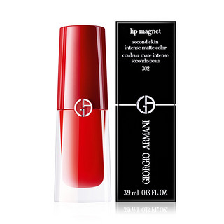 GIORGIO ARMANI beauty 阿玛尼彩妆 持色凝彩哑光染唇液 #302 3.9ml