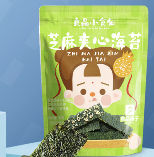 BESTORE 良品铺子 芝麻夹心海苔 35g