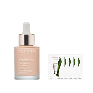 娇韵诗 Clarins 缎光水漾精华粉底液100套组 报价价格评测怎么样 什么值得买