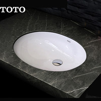 TOTO卫浴 台盆台下式洗面器洗脸盆洗手盆面盆台盆洗手池 LW537RB 台下盆LW537