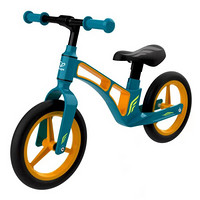 德国（Hape）儿童单车无脚踏3岁宝宝滑步车滑行镁合金平衡车平行自行车鹦鹉蓝 儿童节礼物 3岁+  E8654