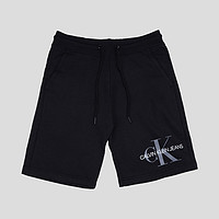 Calvin Klein 男士裤边CKlogo短裤