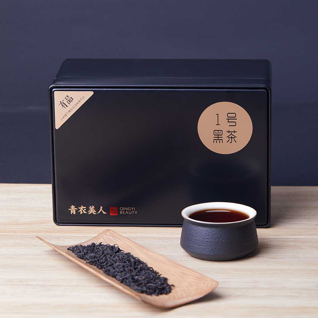 青衣美人 1号黑茶 200g铁盒装（5g*40袋）