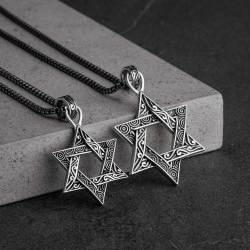 pirateship海盗船六芒星项链925银