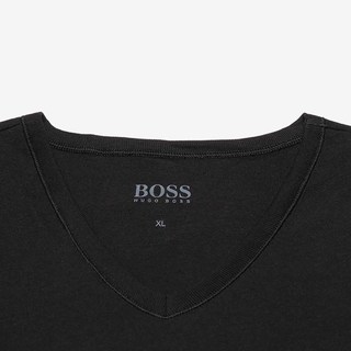 雨果博斯 男士棉质贴身打底短袖T恤三件套装 50325389