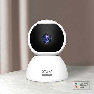 XVV 3620W-Q12 1080P智能云台摄像头 心享版 200万像素 红外 白色