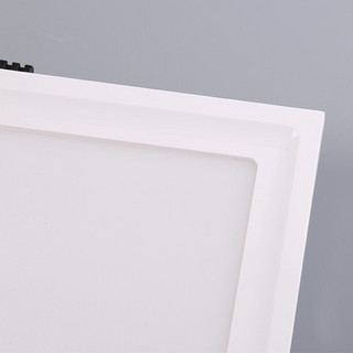 三雄极光晶明LED集成吊顶灯厨房卫生间平板面板嵌入式高亮厨卫灯 14W 6500K白光 嵌入式 乳白色