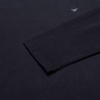 阿玛尼 EMPORIO ARMANI 男士棉质圆领长袖T恤 6H1TS3 1JJRZ