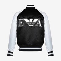 阿玛尼 EMPORIO ARMANI男士聚酯纤维连帽棉服夹克外套 6H1BE9 1NYCZ