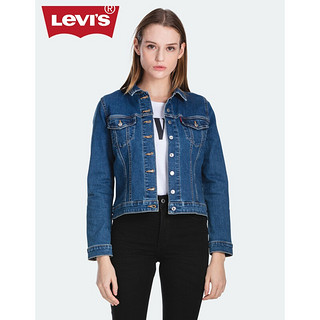 Levi's李维斯 春季商场同款 女士休闲牛仔夹克外套75691-0001Levis 牛仔色 M