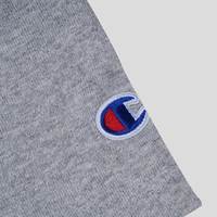 Champion 纯色3D质感贴标大“C”logo男士短袖