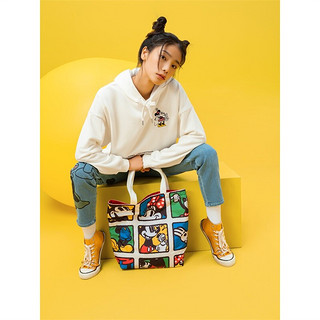 LEVI'S x DISNEY 米奇和他的朋友们 女士连帽卫衣A0617-0000 白色 XS