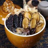 红小厨佛跳墙礼盒罐装220g*6罐海参鲍鱼