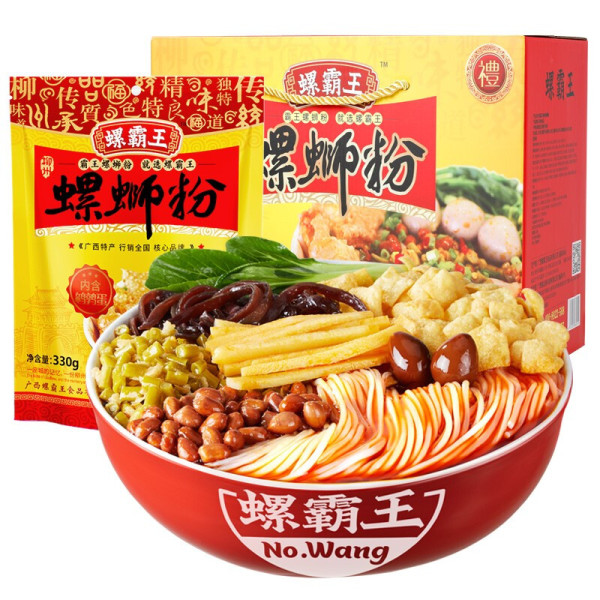 李子柒 螺蛳粉 x3 好欢螺紫色300g 螺蛳粉x4 螺霸王 螺蛳粉x3 好欢螺300克螺蛳粉（紫色）