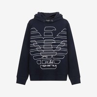 阿玛尼 EMPORIO ARMANI 男士连帽长袖卫衣运动衫 6H1MC4 1JPHZ
