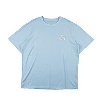 GAONCREW 男女款短袖T恤 雾霾蓝 XL
