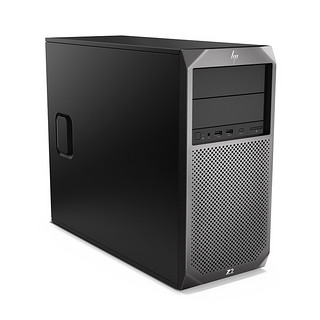 HP 惠普 Z2 G4 Entry 工作站 银黑色 (酷睿i7-8700、WX3100 4G、8GB、1TB HDD、风冷)
