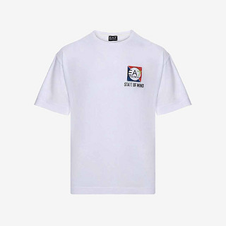 EA7阿玛尼 男士棉质圆领短袖T恤 3HPT44 PJT3Z