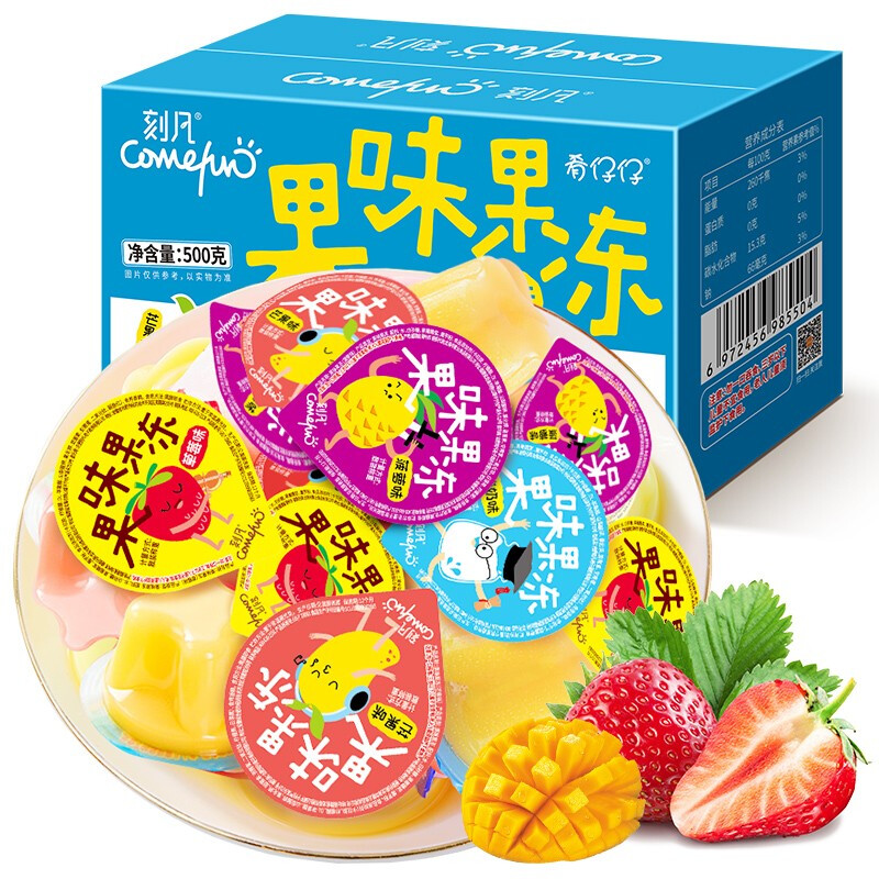 Comefun 刻凡 果味果冻 混合口味