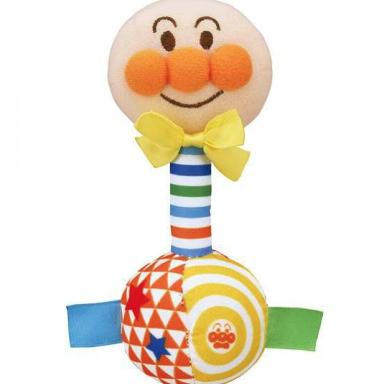 ANPANMAN 面包超人 布制手摇铃