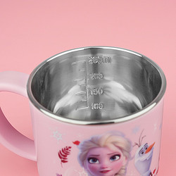 Disney 迪士尼 2443 儿童水杯 260ml 冰雪公主粉