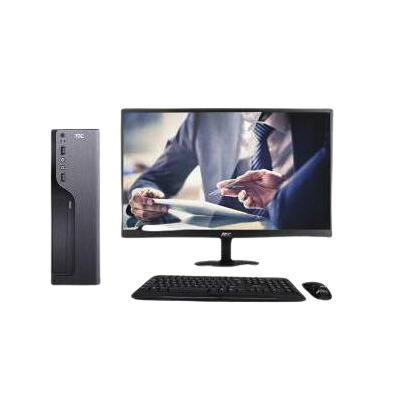 AOC 荣光 810 21.5英寸 台式机 黑色(酷睿i3-8100、核芯显卡、8GB、120GB SSD+1TB HDD、风冷)