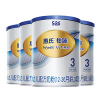 Wyeth 惠氏 铂臻系列 幼儿奶粉 国行版 3段 800g*4罐